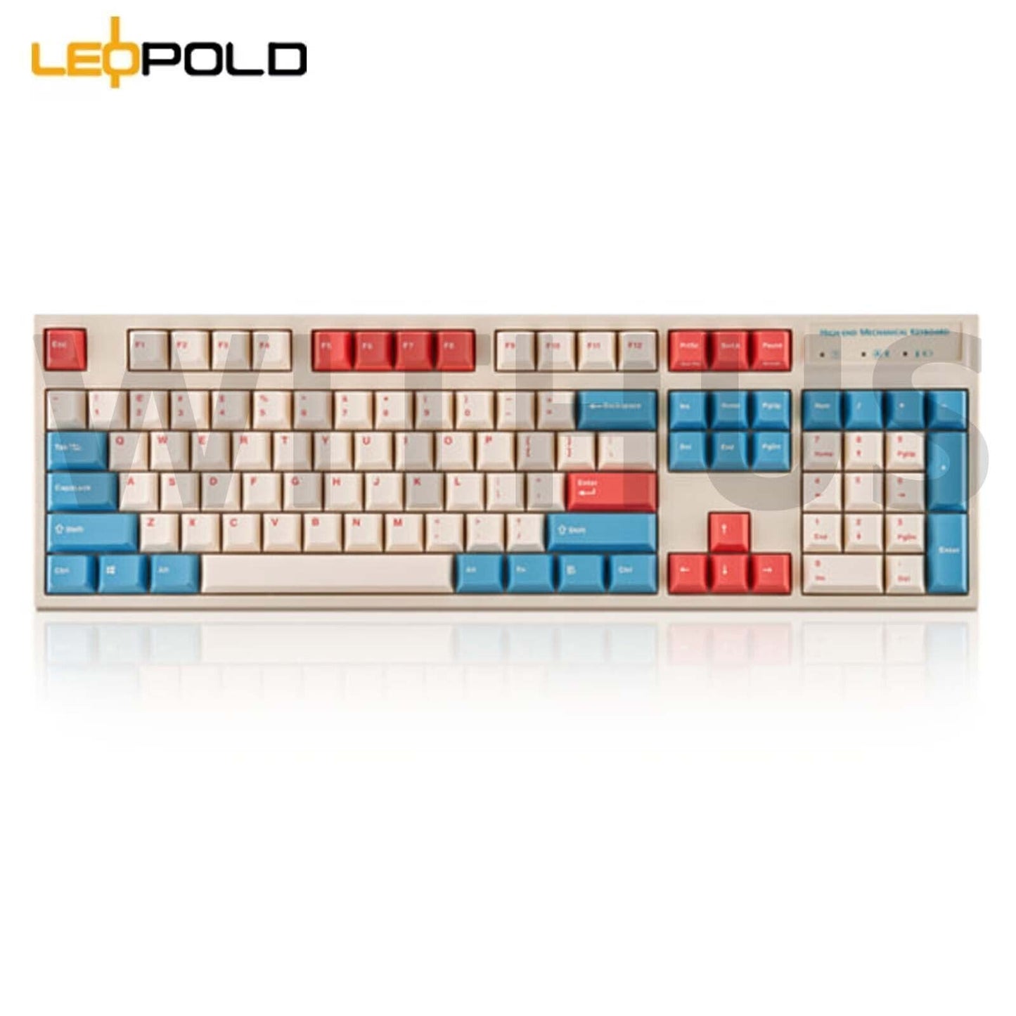 Leopold FC900RBT MX2A High-End Mechanical Bluetooth Keyboard Coral Blue/50G