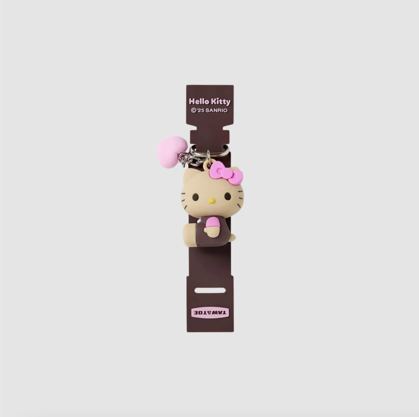 Taw&Toe x Sanrio Tan Hello Kitty Charm Tag - Black