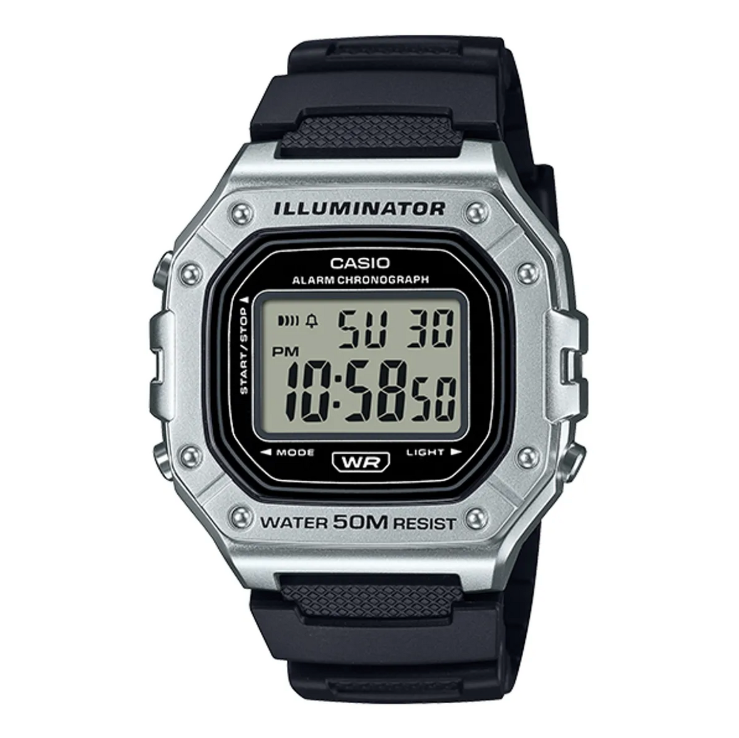 Casio Digital Wristwatch (W-218HM-7AVDF) - oldbutgold