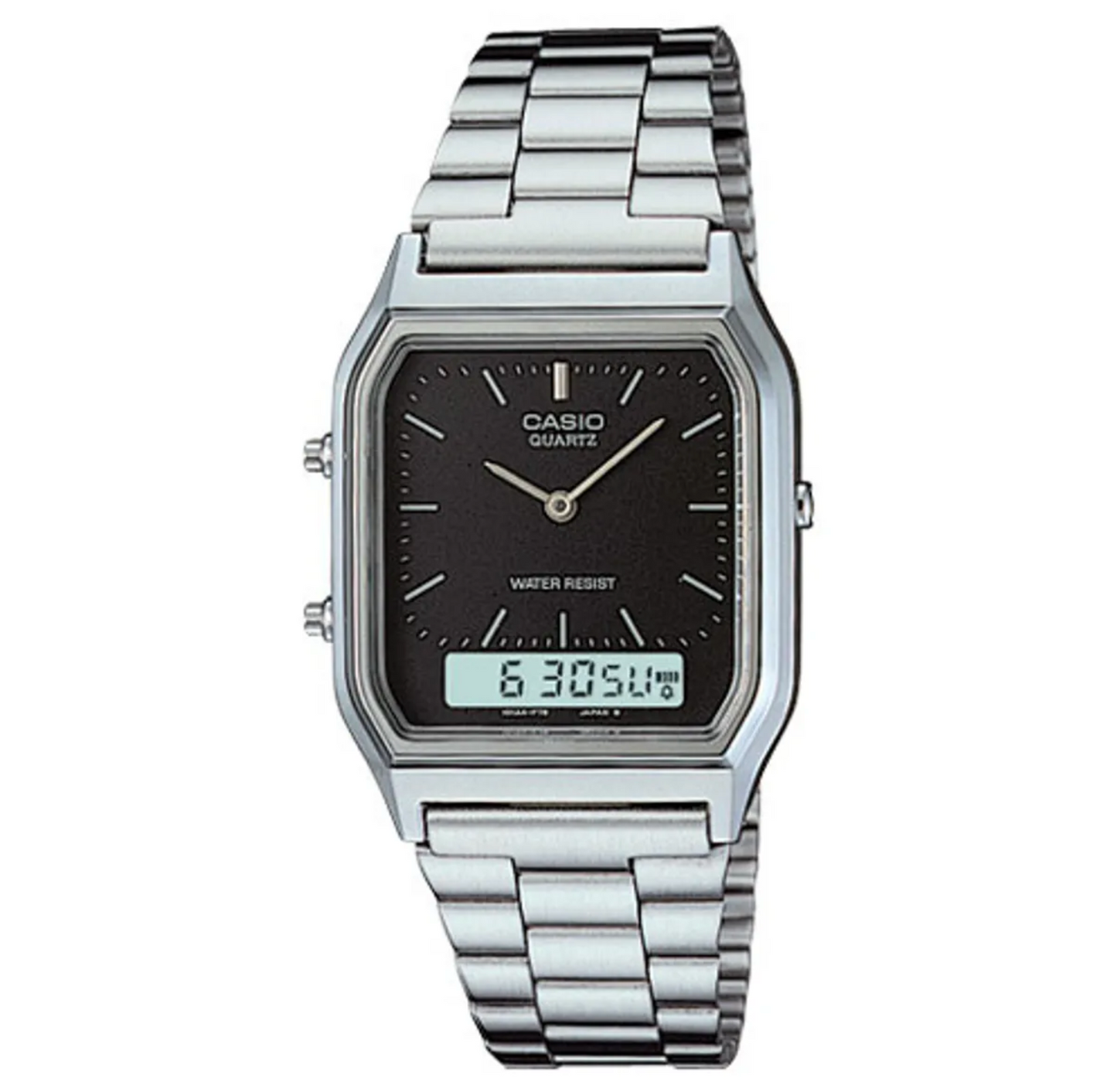 Casio Analog Quartz Wristwatch (AQ-230A-1DMQ) - oldbutgold