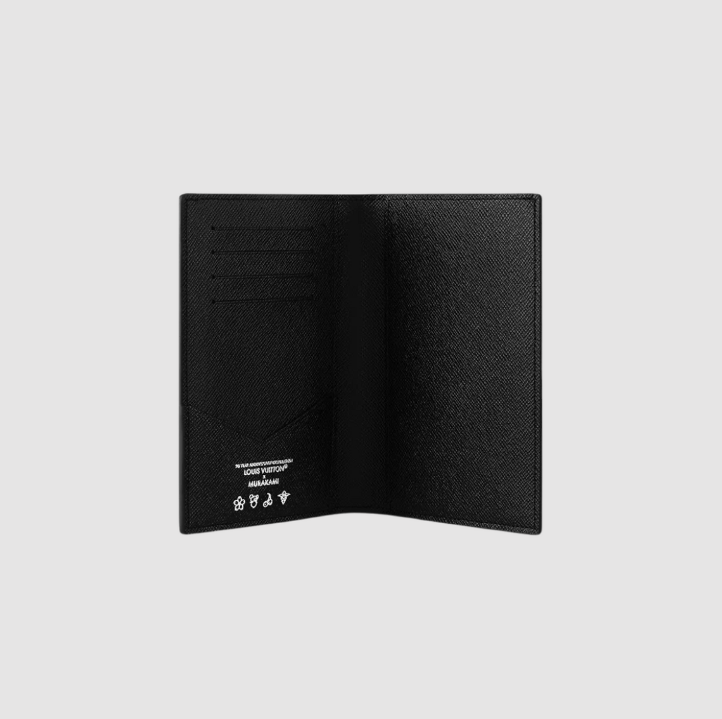Louis Vuitton x Murakami Takashi Passport Cover Multicolor Noir - oldbutgold