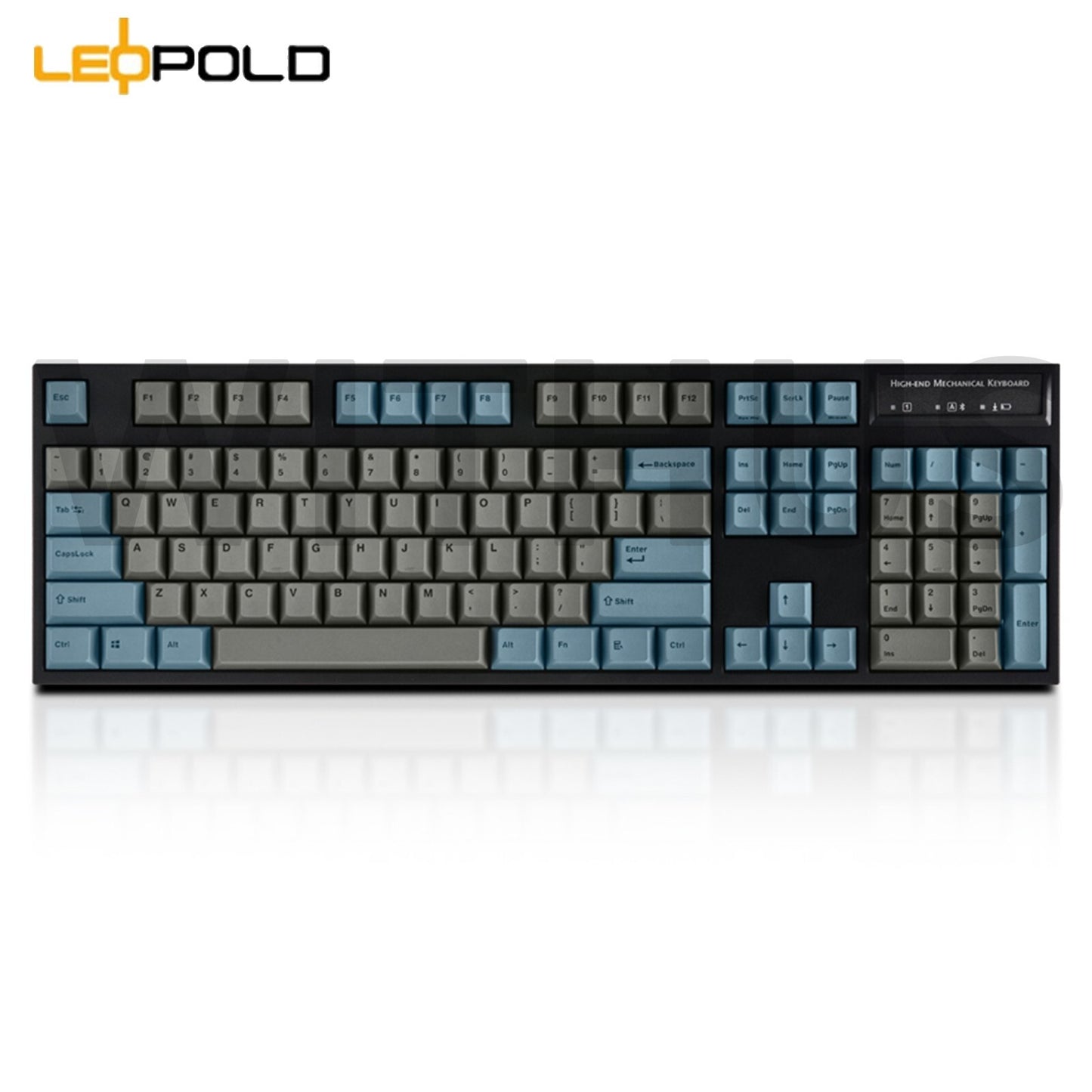 Leopold FC900RBT High-End Mechanical Bluetooth Keyboard Grayblue/50G-B