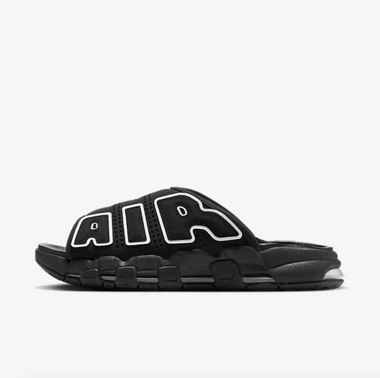 Nike Air More Uptempo Slide - Black/White (DV2132-001)