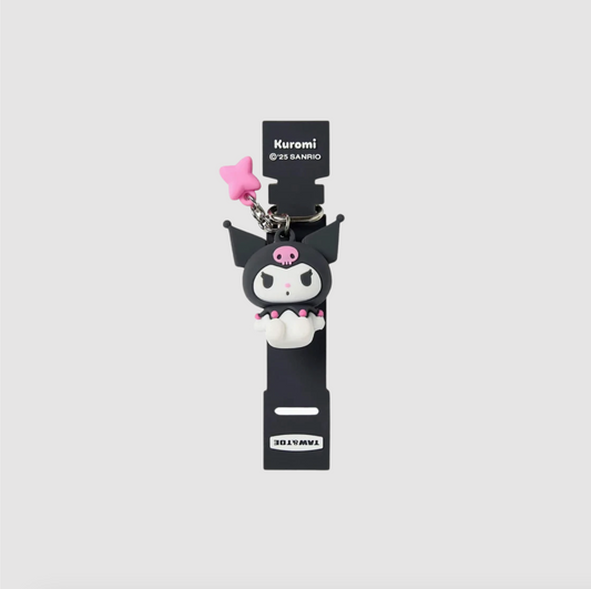 Taw&Toe x Sanrio Kuromi Charm Tag - Black