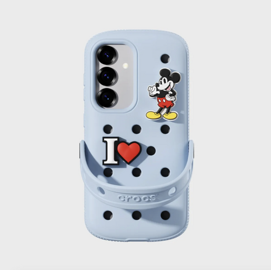 Crocs x Samsung Blue Case for Galaxy Series S25/S25+/Ultra