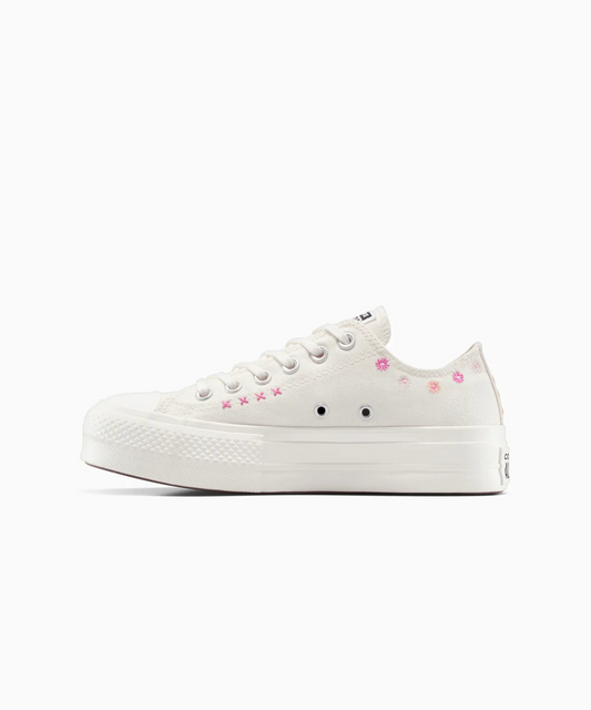 Converse Chuck Taylor All Star Lift Floral Embroidery Low Top (A15008C)
