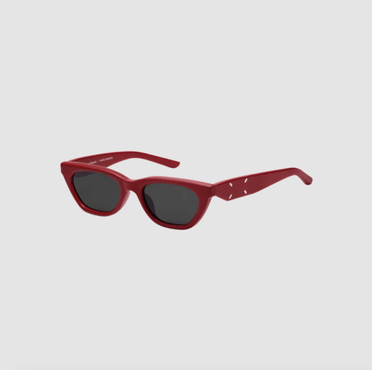 Gentle Monster x Maison Margiela MM208 Leather Red Gray (MM208-LR1)