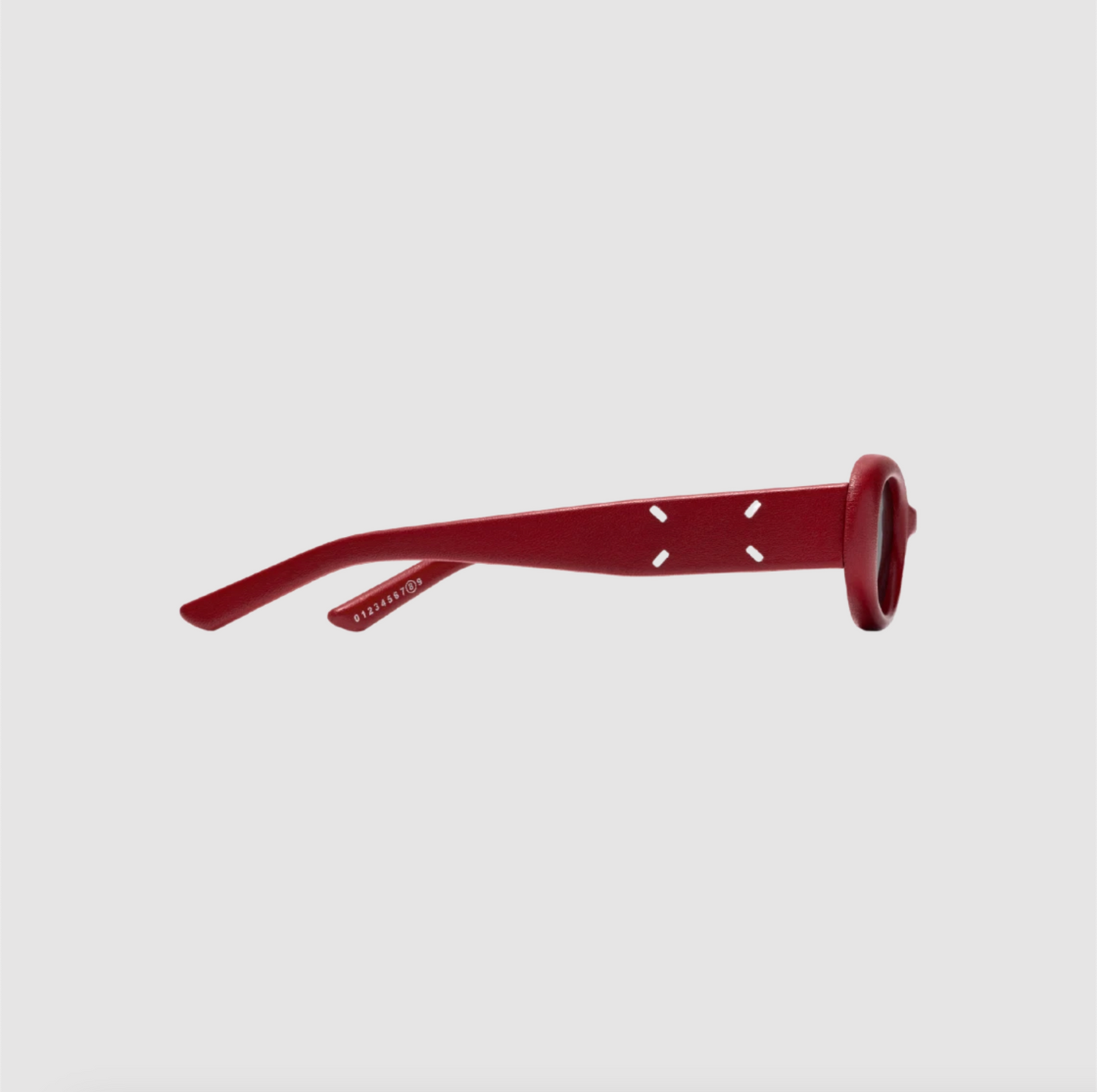 Gentle Monster x Maison Margiela MM206 Leather Red Gray (MM206-LR1)