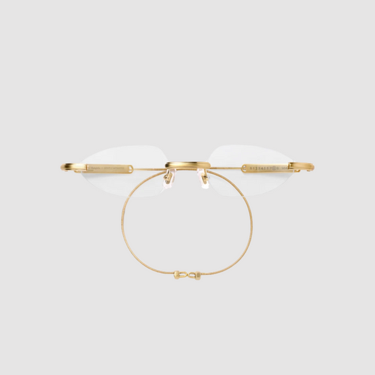 Gentle Monster x Maison Margiela MM219 Gold Clear (MM219-A030)