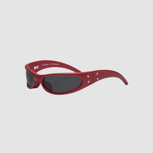Gentle Monster x Maison Margiela MM203 Leather Red Gray (MM203-LR1)