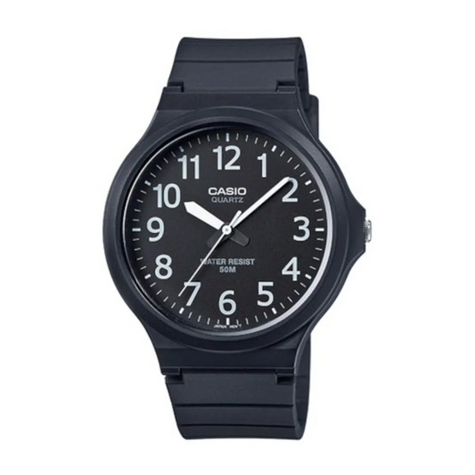 Casio Analog Quartz Wristwatch (MW-240-1BVDF) - oldbutgold 