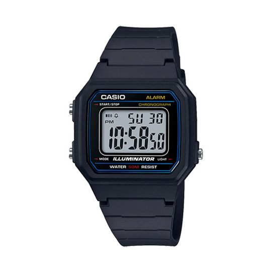 Casio Digital Wristwatch (W-217H-1AVDF) - oldbutgold 