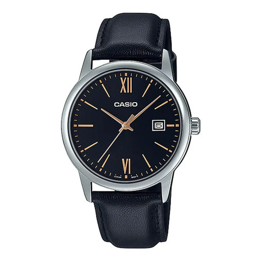 Casio Analog Quartz Wristwatch (MTP-V002L-1B3UDF) - oldbutgold 