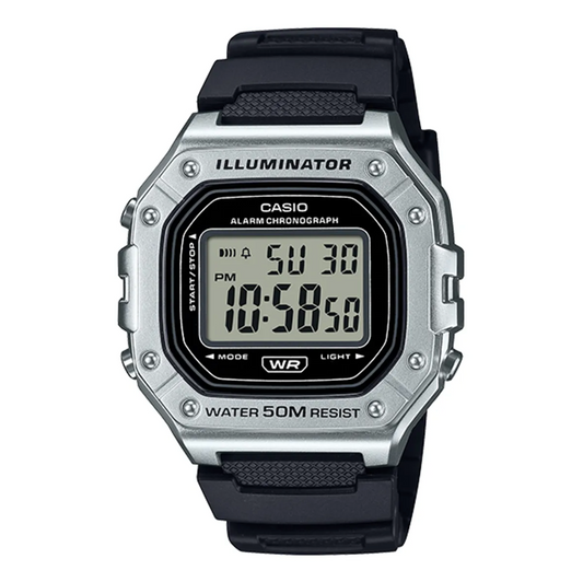Casio Digital Wristwatch (W-218HM-7AVDF) - oldbutgold 