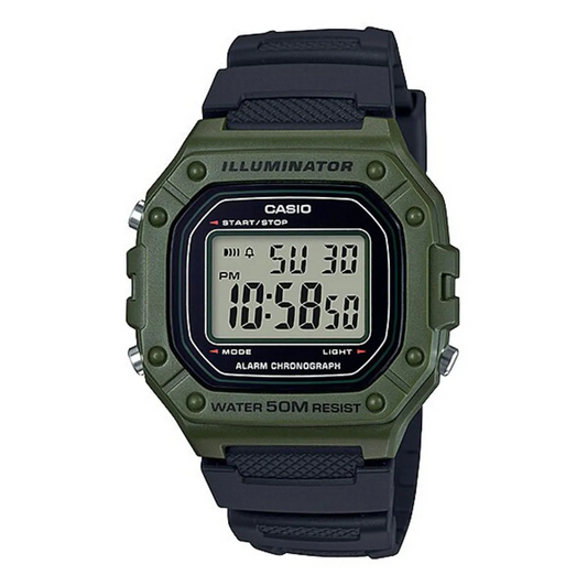 Casio Digital Wristwatch (W-218H-3AVDF) - oldbutgold 