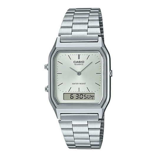 Casio Analog Quartz Wristwatch (AQ-230A-7AMQ) - oldbutgold 