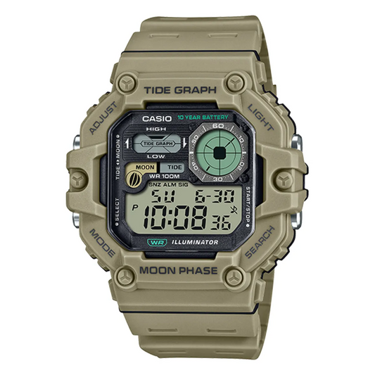 Casio Digital Wristwatch (WS-1700H-5AVDF) - oldbutgold 