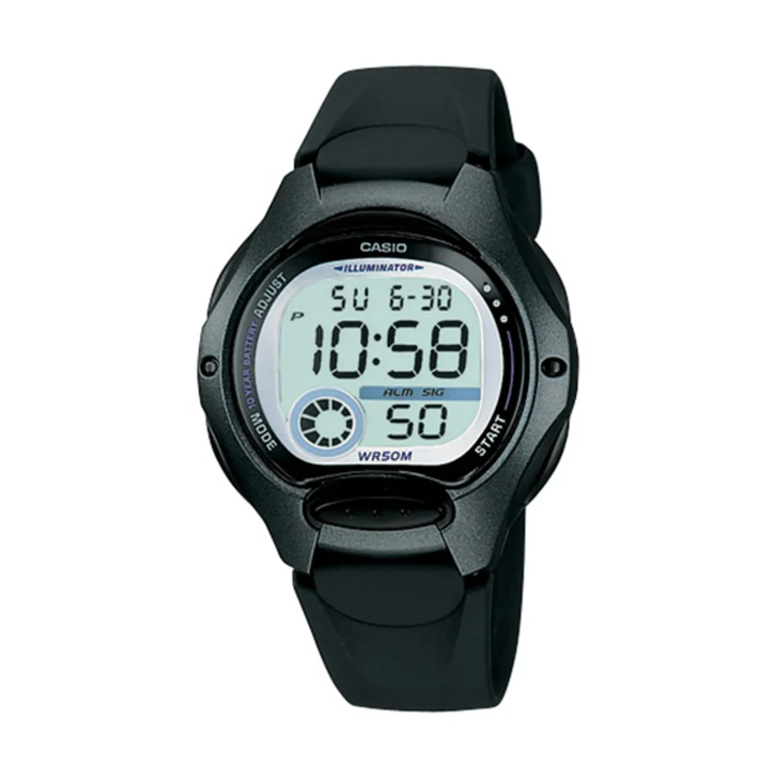 Casio Digital Wristwatch (LW-200-1BVDF) - oldbutgold 