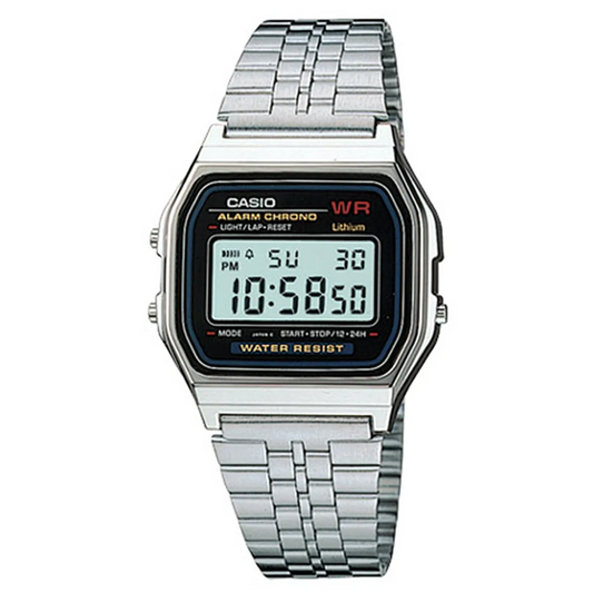 Casio Digital Wristwatch (A-159W-N1DF) - oldbutgold 