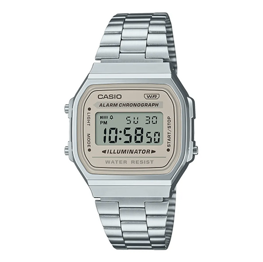 Casio Digital Wristwatch (A-168WA-8ADF) - oldbutgold 
