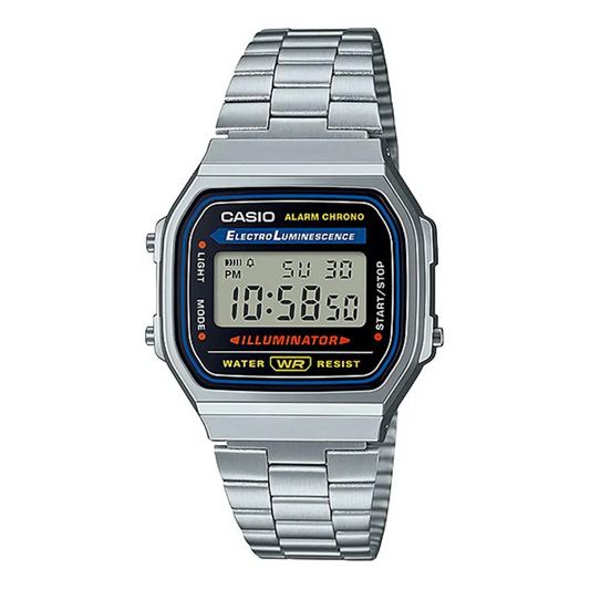 Casio Digital Wristwatch (A-168WA-1UWD) - oldbutgold 