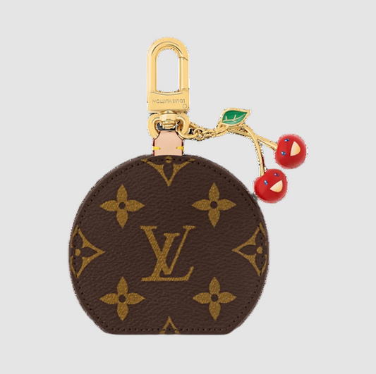 Louis Vuitton x Murakami Takashi Cerise LV Mini Mirror Bag Charm Monogram - oldbutgold 