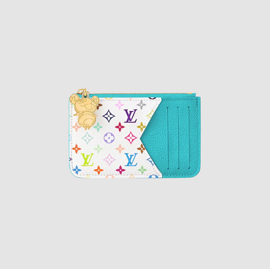 Louis Vuitton x Murakami Takashi Romy Card Holder Kabira Blue - oldbutgold 