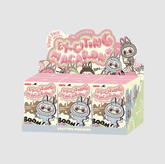 Pop Mart The Monsters Labubu Tasty Macarons Series Sealed Case (6 Blind Boxes)