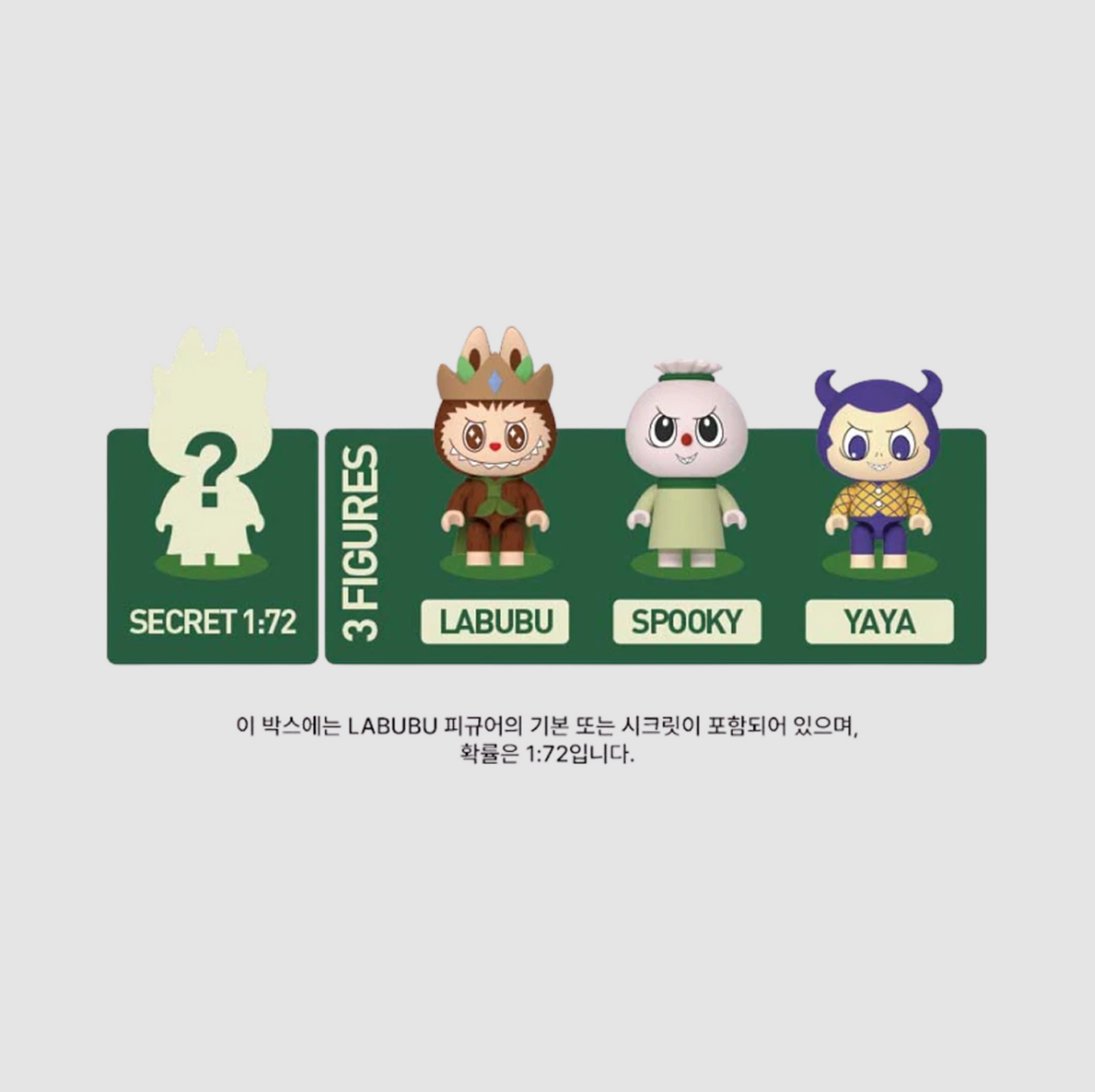 Pop Mart Labubu The Monsters Forest Secret Base Series Block Playful Home (3 Figures / 1 Random Labubu)