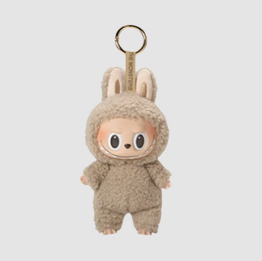 Pop Mart Labubu The Monsters Labubu Tasty Macarons Series Toffe Keyring