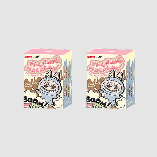 Pop Mart The Monsters Labubu Tasty Macarons Series Sealed Case (Bundle of 2/1 Blind Box)