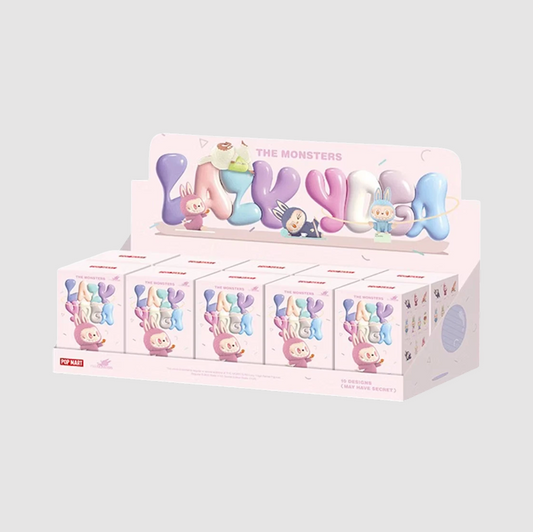 Pop Mart Labubu Lazy Yoga Series Sealed Case (10 Blind Boxes)