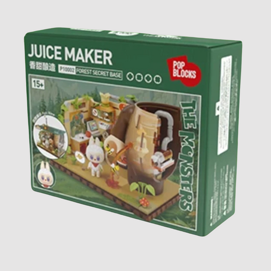 Pop Mart Labubu The Monsters Forest Secret Base Series Block Juice Maker