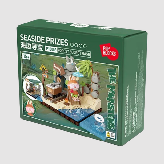 Pop Mart Labubu The Monsters Forest Secret Base Series Block Part 2 Seaside Prize