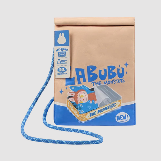 Pop Mart Labubu The Monsters Wacky Mart Series Messenger Bag
