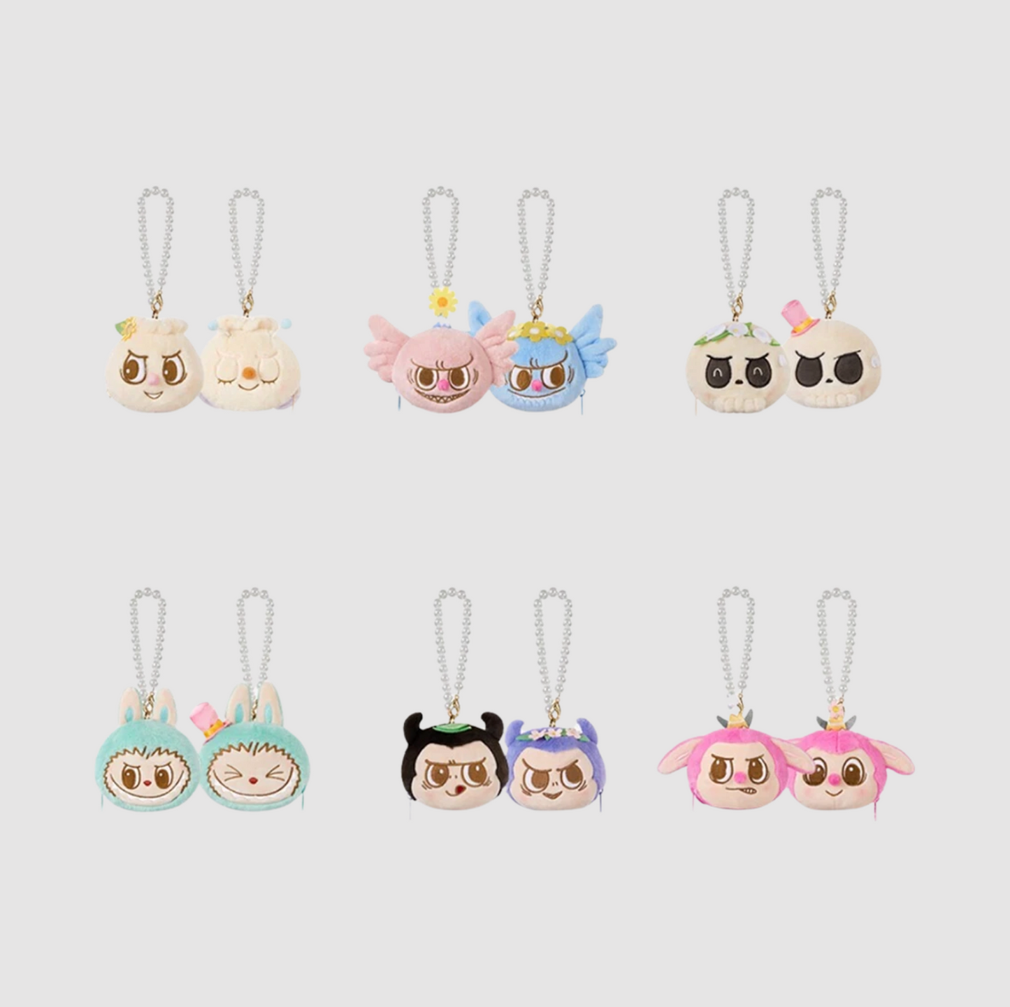 Pop Mart Labubu Party Series Reversible Plush Pouch Sealed Case (6 Blind Boxes)
