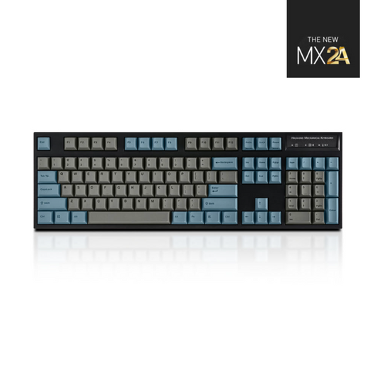 Leopold FC900RBT MX2A Bluetooth Keyboard - Grey Blue