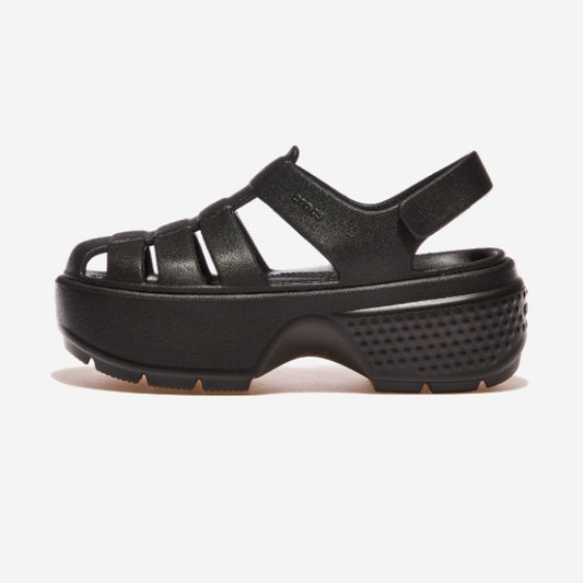 Crocs Stomp Fisherman Sandal - Black (209938)