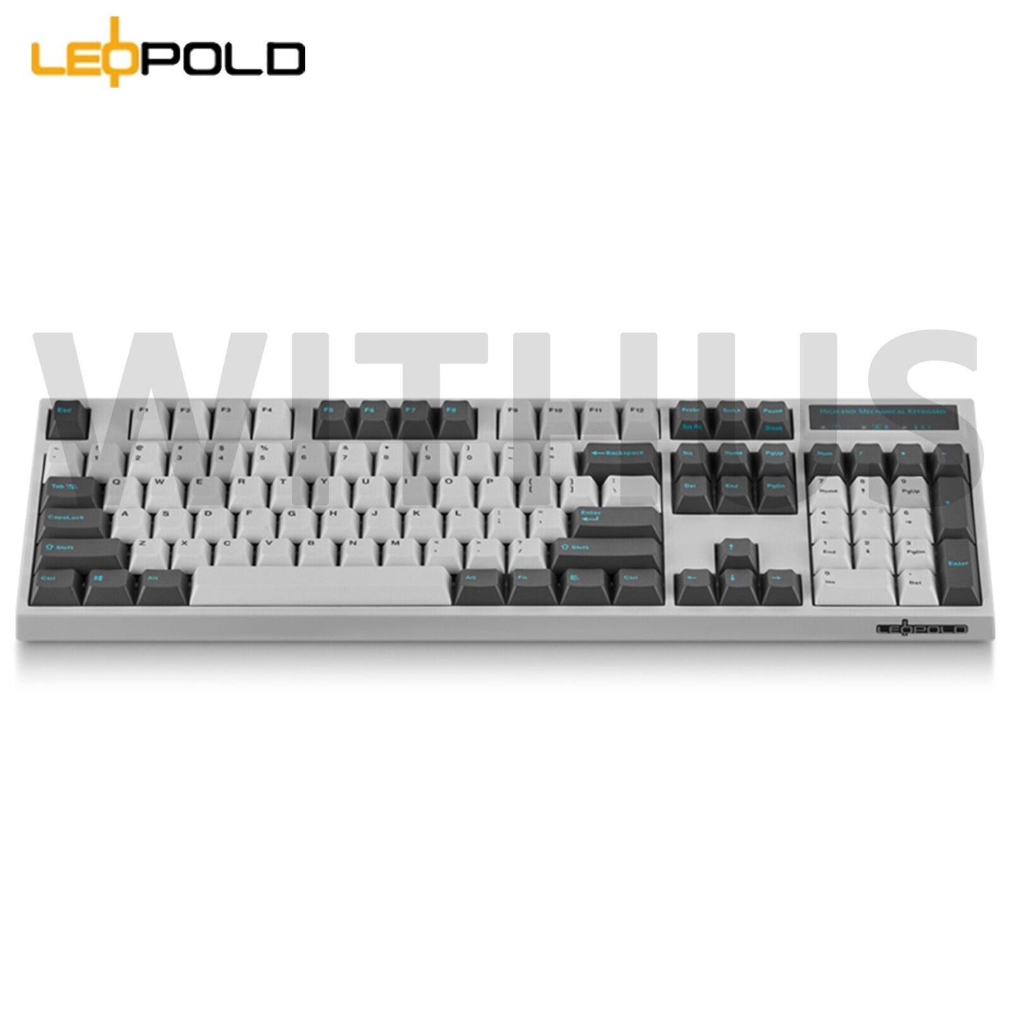 Leopold FC900RBT High-End Mechanical Bluetooth Keyboard Whitegray/50G-