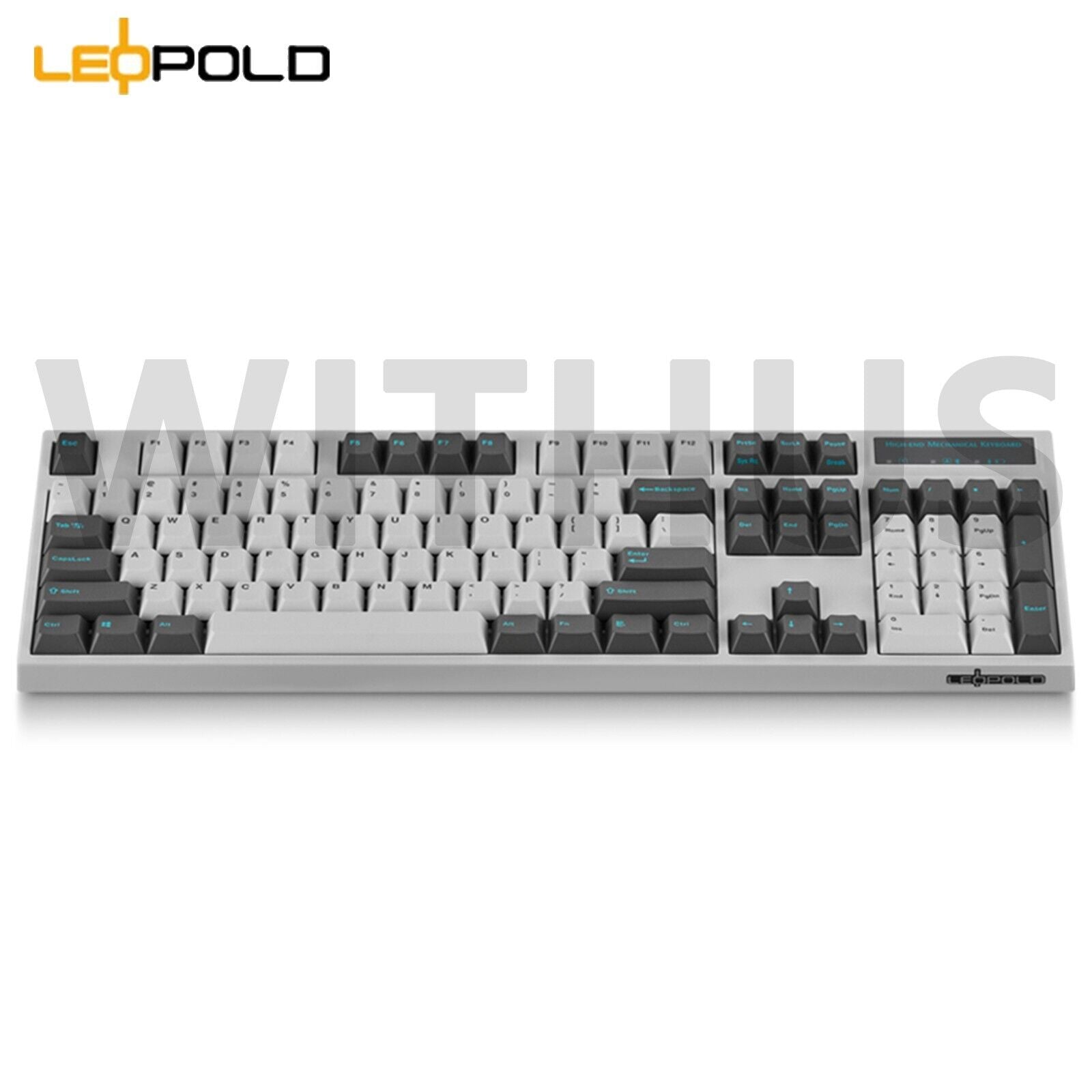 Leopold FC900RBT High-End Mechanical Bluetooth Keyboard Whitegray/50G-