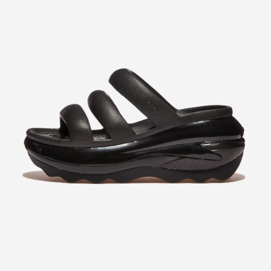 Crocs Mega Crush Triple Strap Sandal - Black (209842)