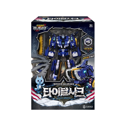 Miniforce Dinoid Tidal Shark Transforming Dinosaur Robot Korean Action Figure