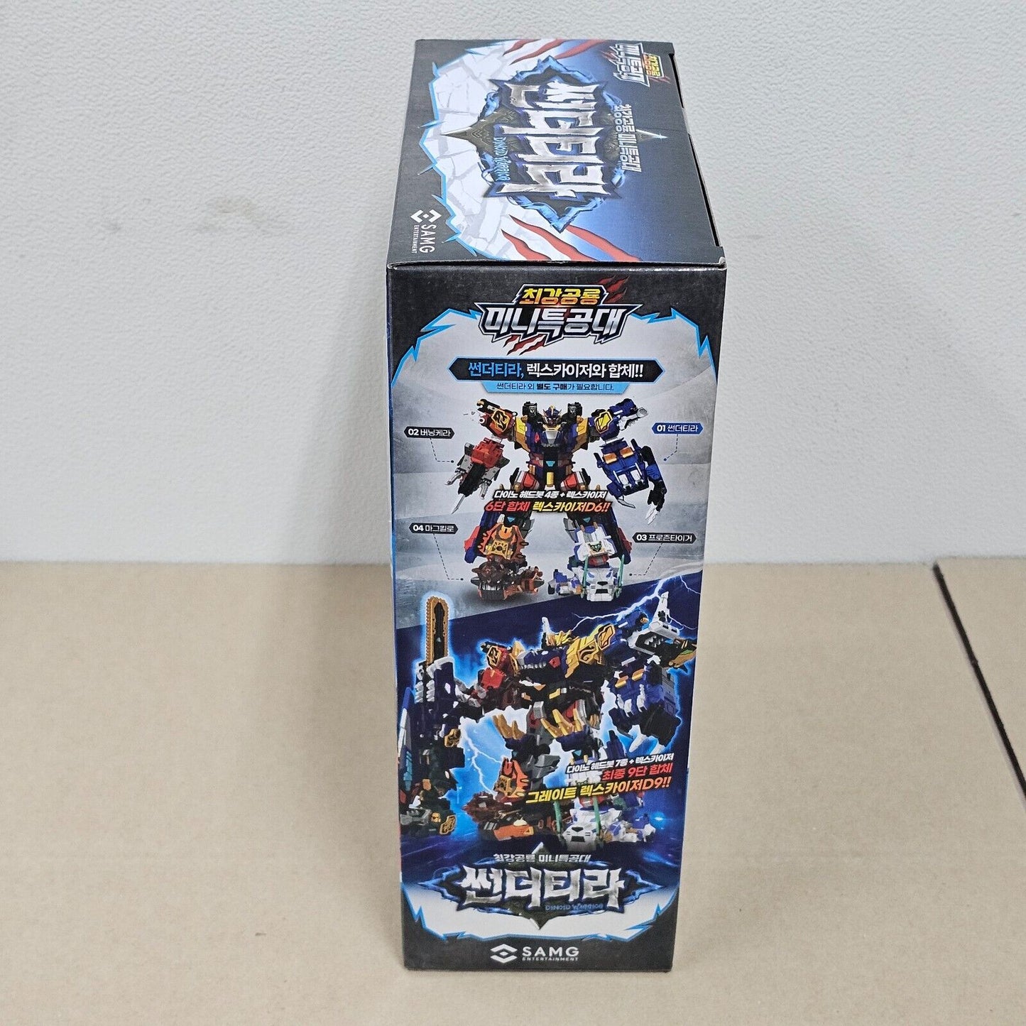 2025 Miniforce Dinoid Warrior Thunder Tira Transforming Robot (Korean Version)