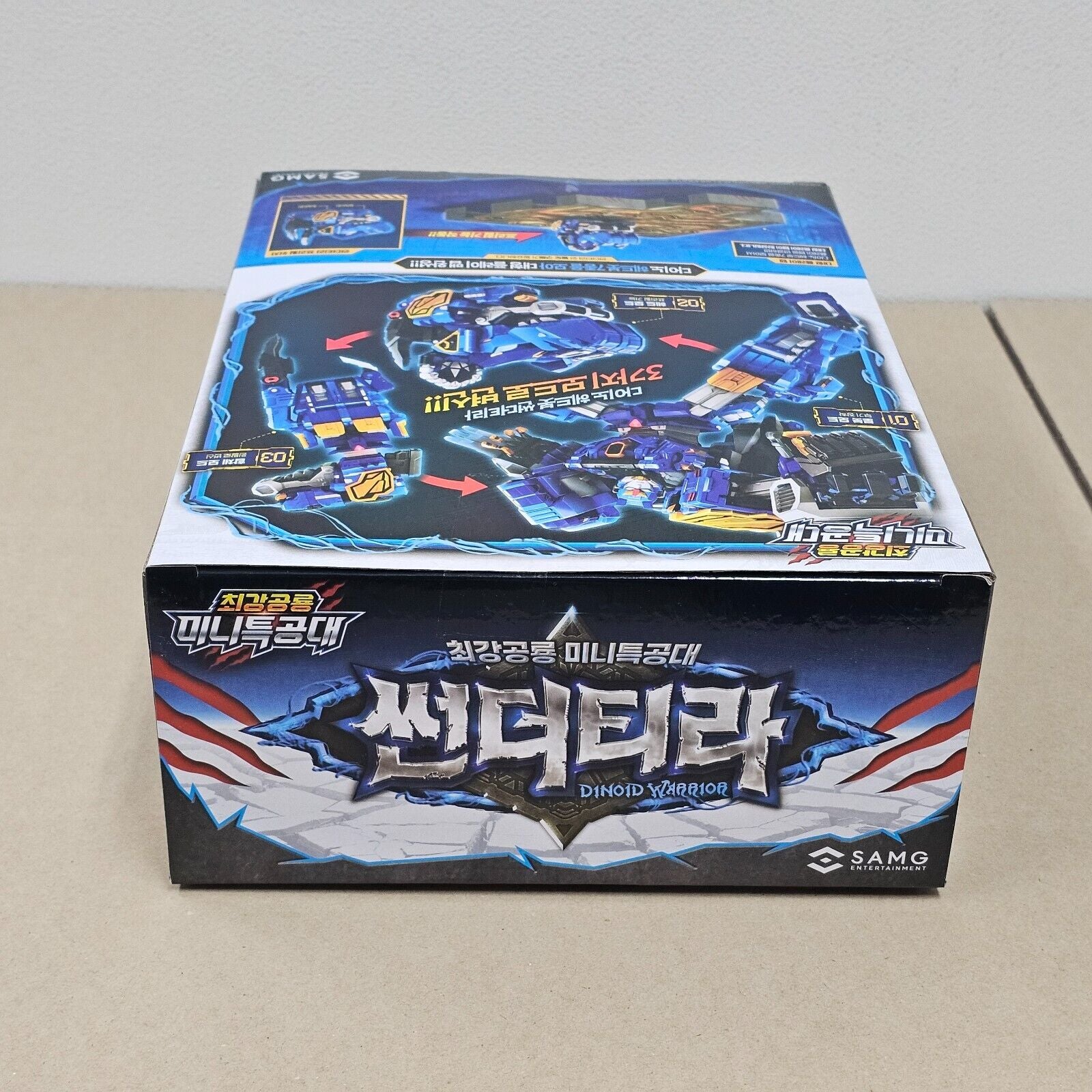 2025 Miniforce Dinoid Warrior Thunder Tira Transforming Robot (Korean Version)