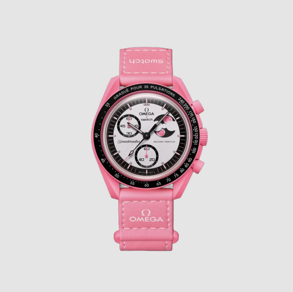 Swatch x Omega Biocreamic MoonSwatch Mission To The Pink Moonphase (SO33P700)
